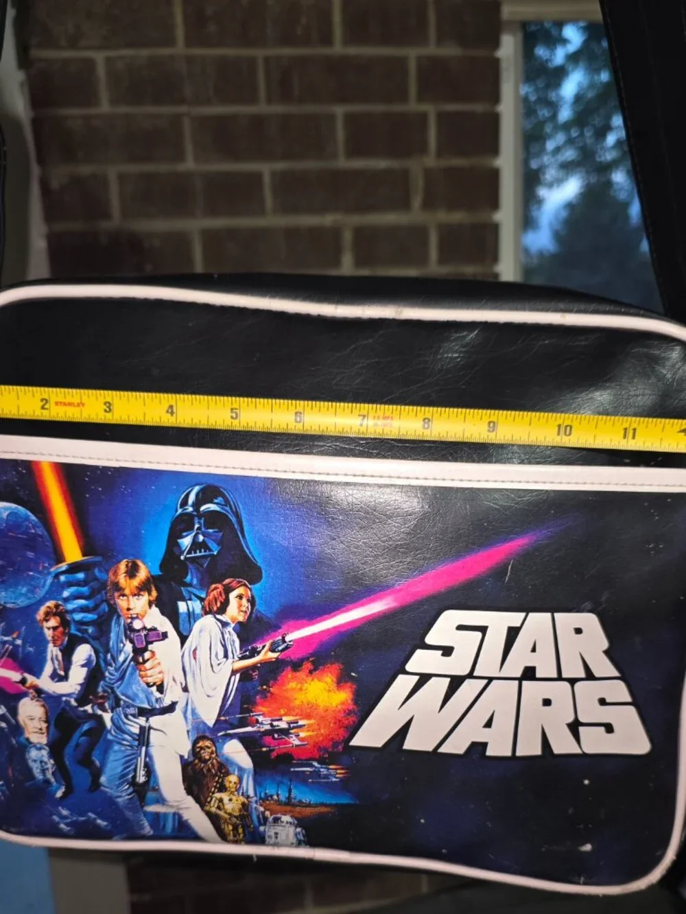 Star Wars Half Moon Bay Vintage Messenger Bag‎ Black Darth Vader Solo Luke Leia